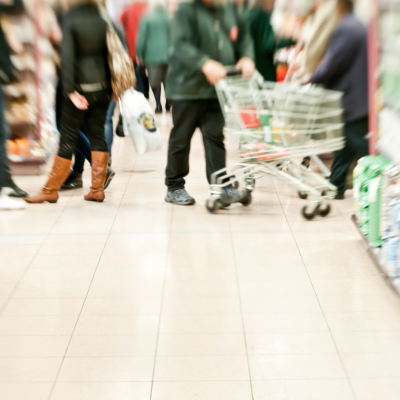 Shopping center cleaners